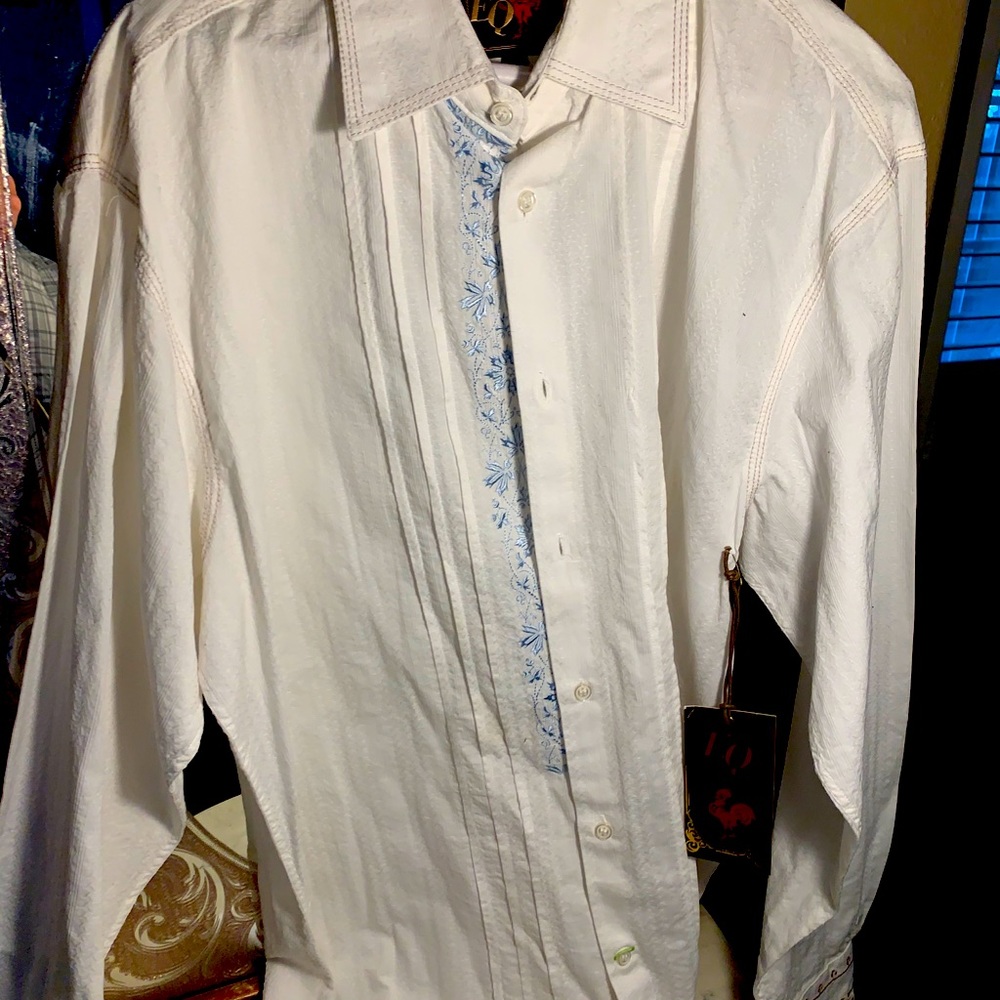 Highest quality fabric casual elegant dress shirt